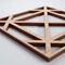 Ekena Millwork Extra Small Buxton Decorative Fretwork Wood Wall Panels, Alder, 7 3/8"W x 7 3/8"H x 3/8"T WALW08X08X0375BUXAL - alternate 3